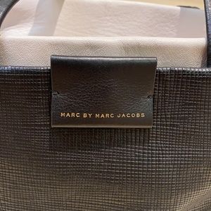 Black and white Marc Jacobs leather bag